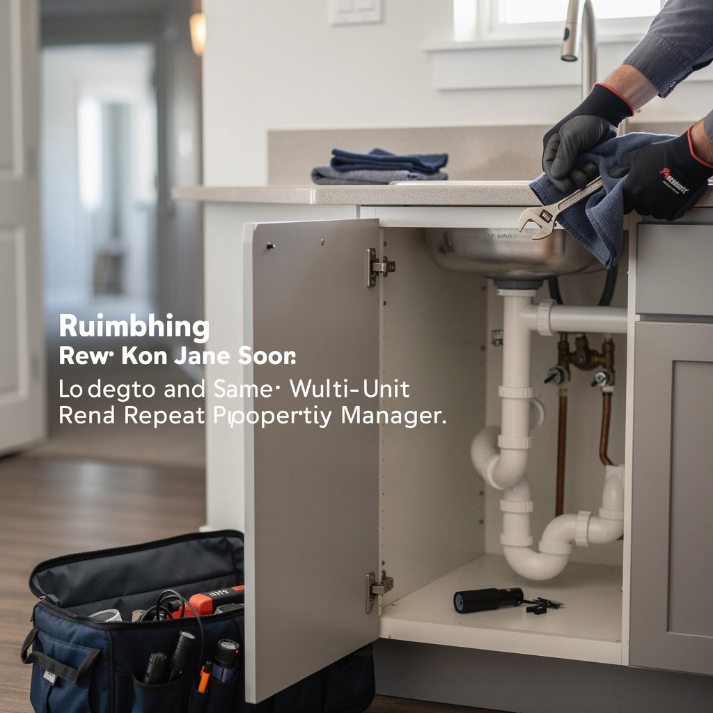 Mossback Plumbing service for Spokane rental properties, a neat multi-unit residential kitchen ready for reliable plumbing support